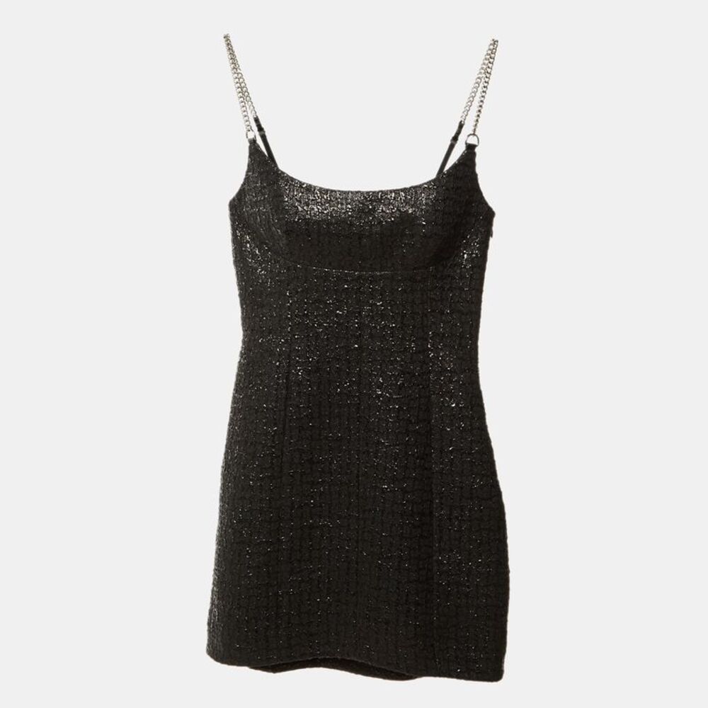 Alexander Wang Black Cotton Mini Dress Xs
